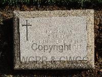 Bralo British Cemetery - Burns, T